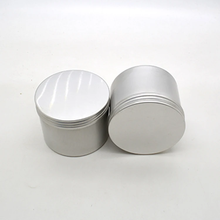 30ml 50ml 100ml 120ml 150ml Aluminum Tins Cosmetic Container Empty Cream Jar Aluminum Jars