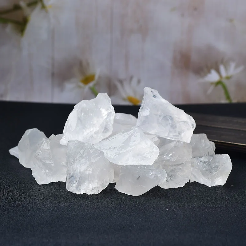 Wholesale Natural Rough Stone Reiki Raw Rock White Clear Quartz Crystal Mineral Healing Stones For Aquarium Decor GS003