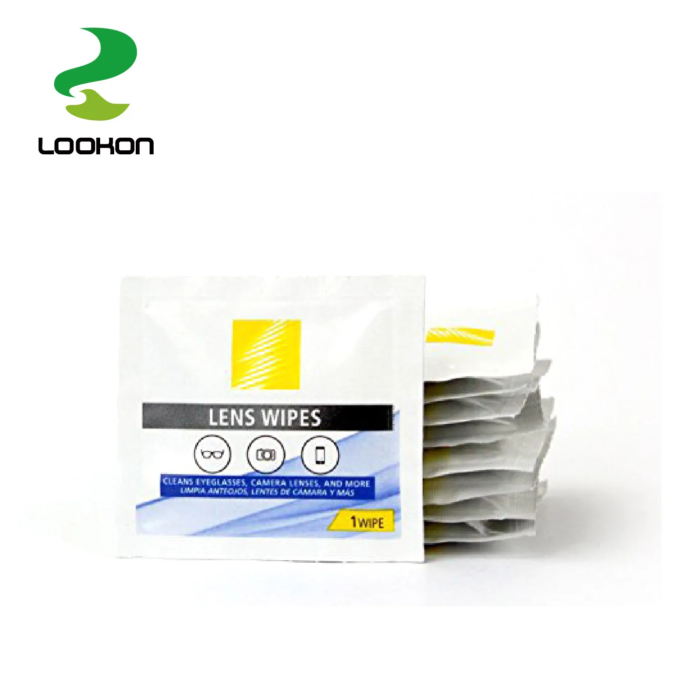 Lookon 60ct box lens wipes amazon non alcohol cleaning moistened private