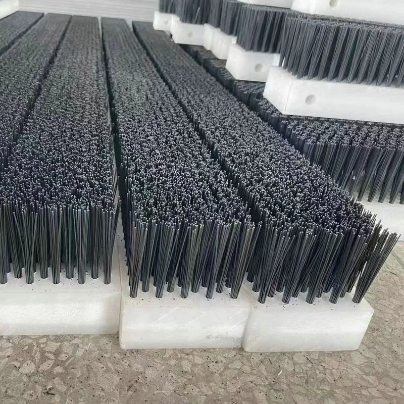 PVC/Nylon/PP Base Board Tufted Scrub Flat Lath Brush and Plate Brushes for Machines
