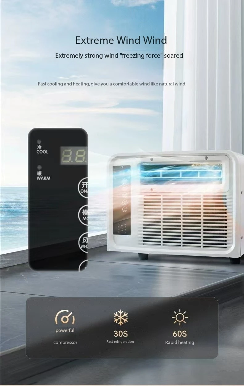 Portable mobile air conditioning Cooling and heating dual mode integrated camping tent small air conditioning home