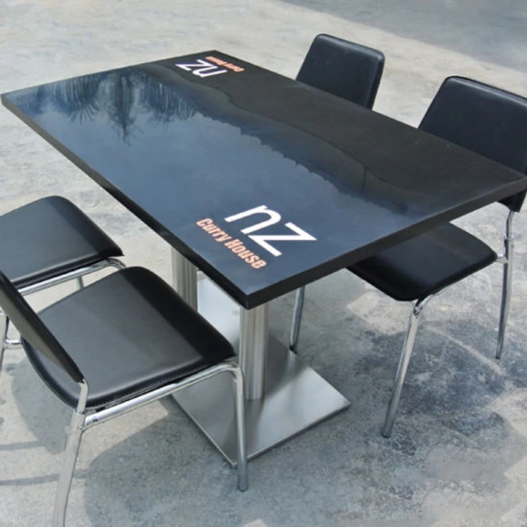 Modern Marble Top Restaurant Coffee Shop Home Kitchen Dining Room Table and Chair