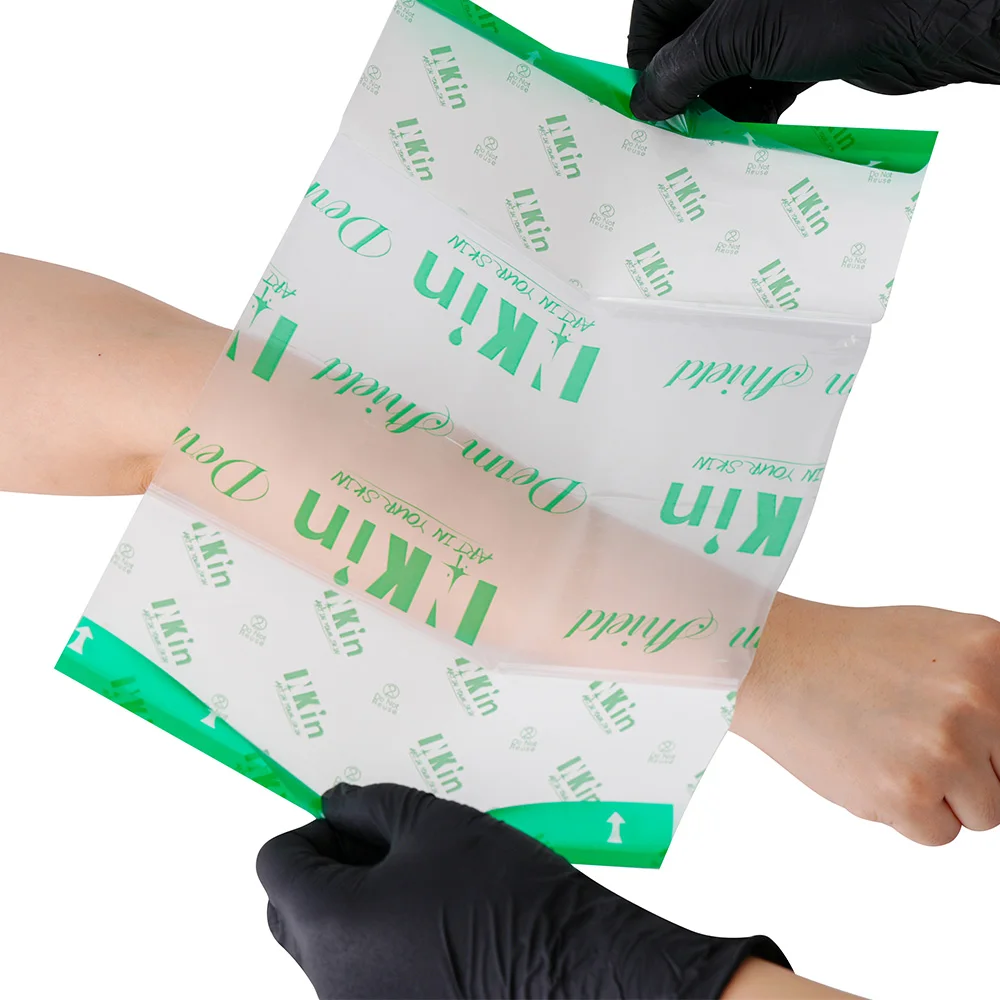 Wholesale INkin 15cm x 10M Hypoallergenic flexible breathable waterproof Clear tattoo aftercare barrier healing film