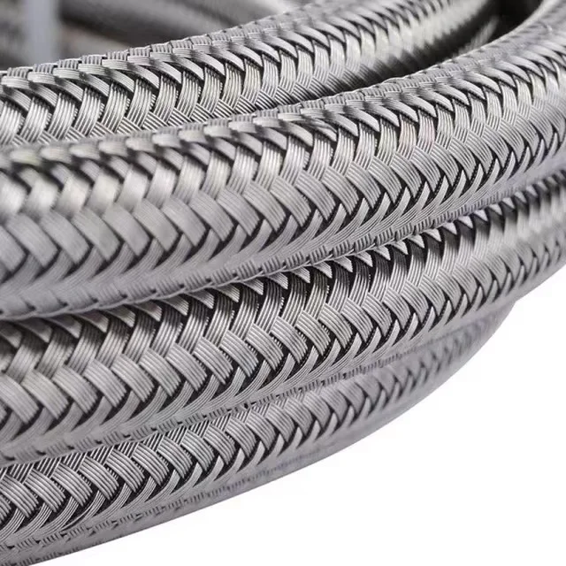 S316 Textile Braiding for Machine Stainless Steel Braided Corrugated PTFE Hose