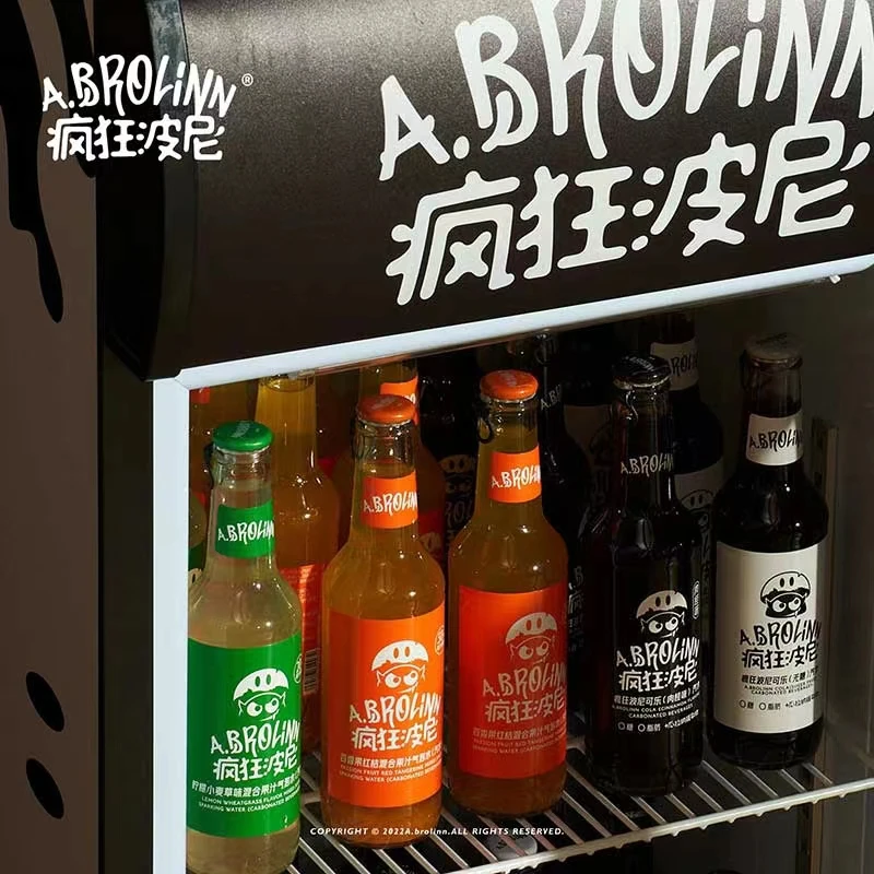 hot sale China Beverages 275 ml Sparkling Water Bottled Soda Drink