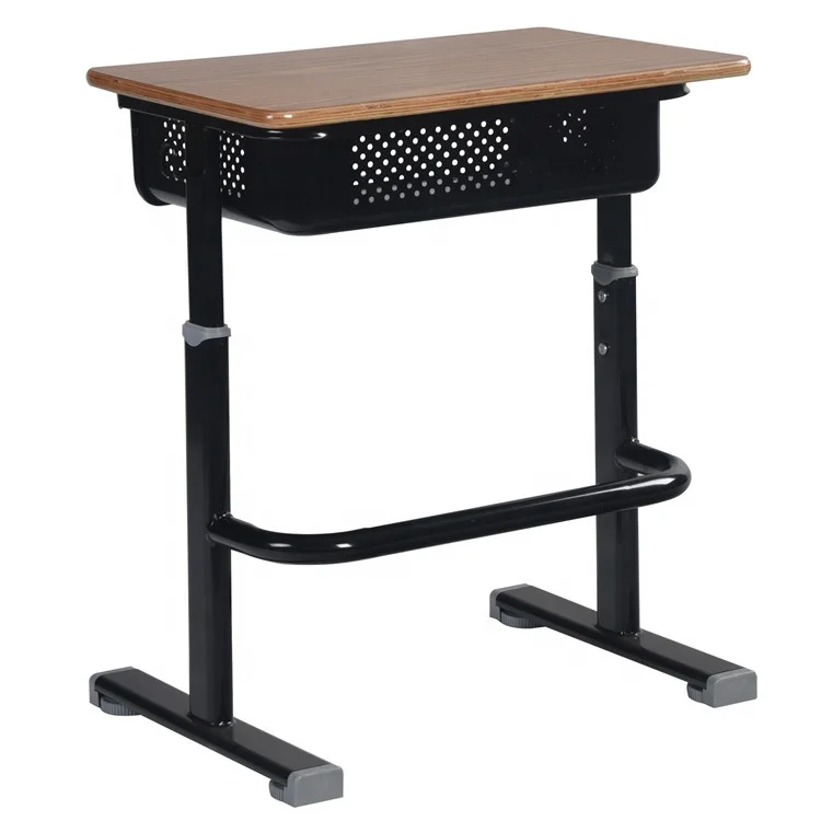 Hot Sale School Classroom Student Desk and Chair College Furniture Adult Study Table Learning for Kids Teenagers