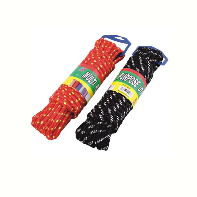 wholesale custom rope with hook braided rope collar colored rope 20m