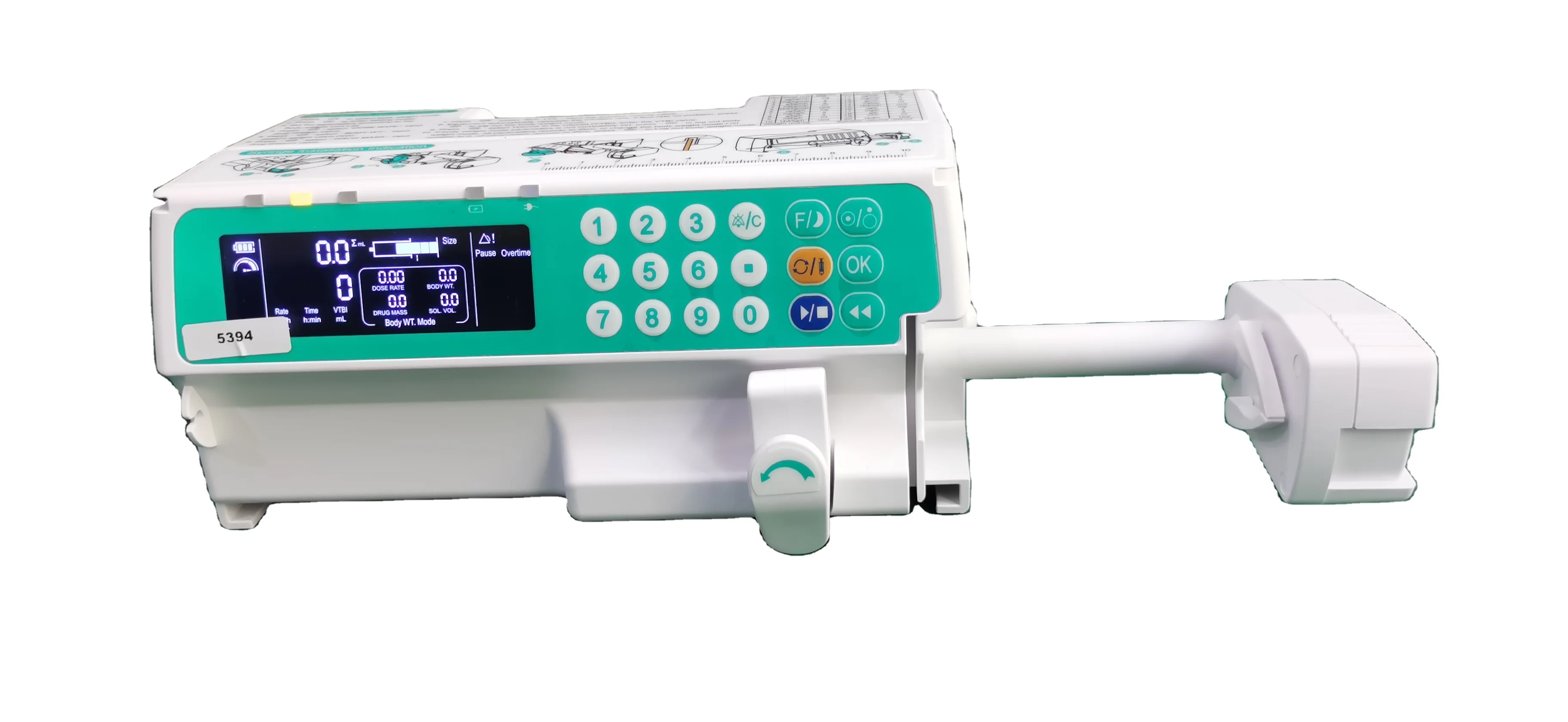 cheap medical syringe pump electric anesthesia syringe pump infusion tci syringe pump