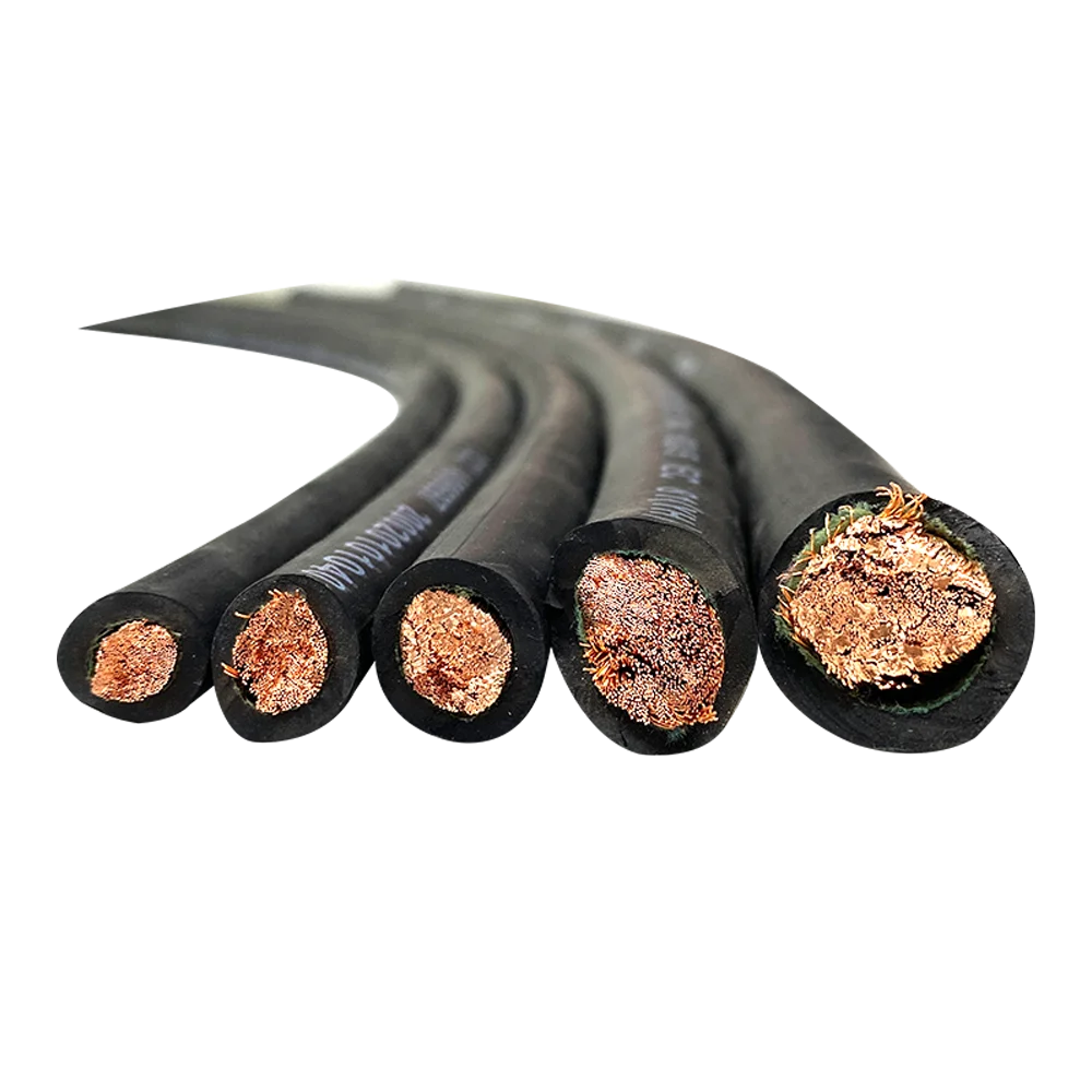 YH rubber electric cable 25mm2 35mm2 50mm2 full copper color pvc welding cable