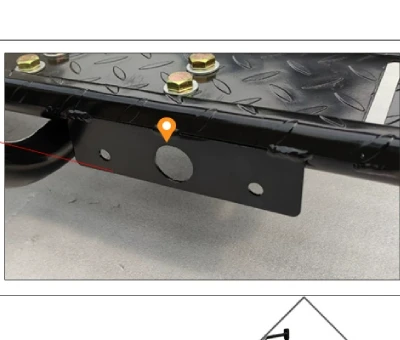 Universal  Bike Steel Motorcycle Scooter Carrier Hauler Hitch Mount Rack Ramp