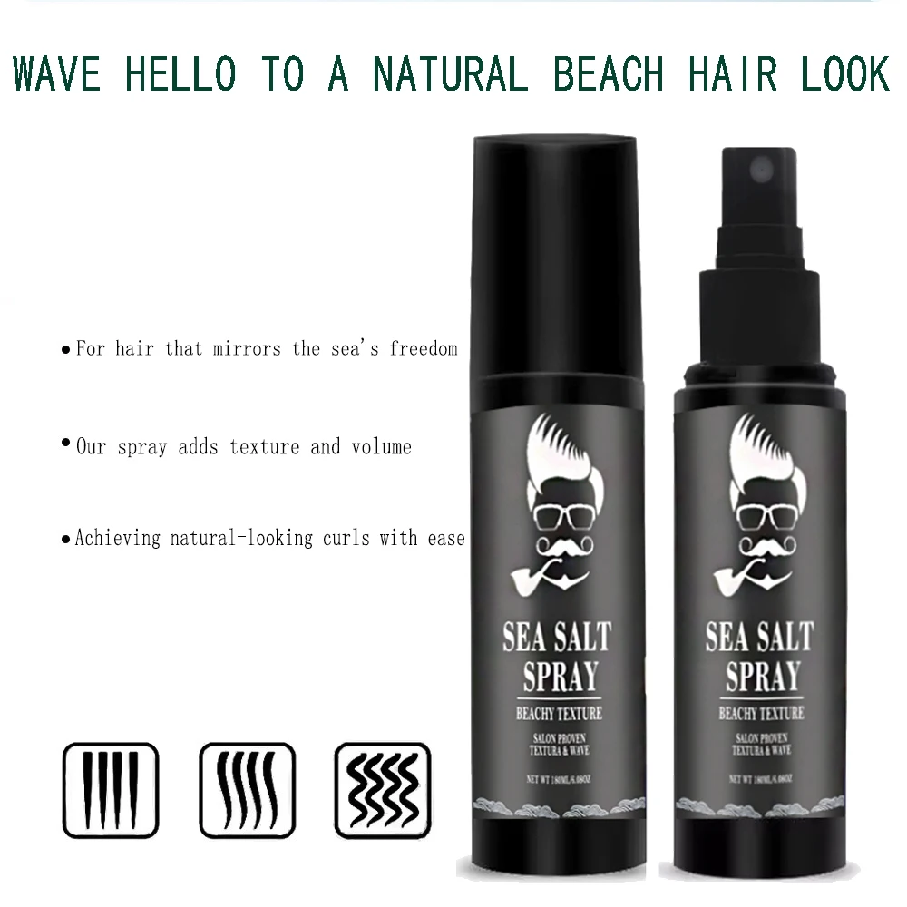 UUFINE Factory private label men curls fluffy volumizing hair sea salt texturizing volume spray for hair