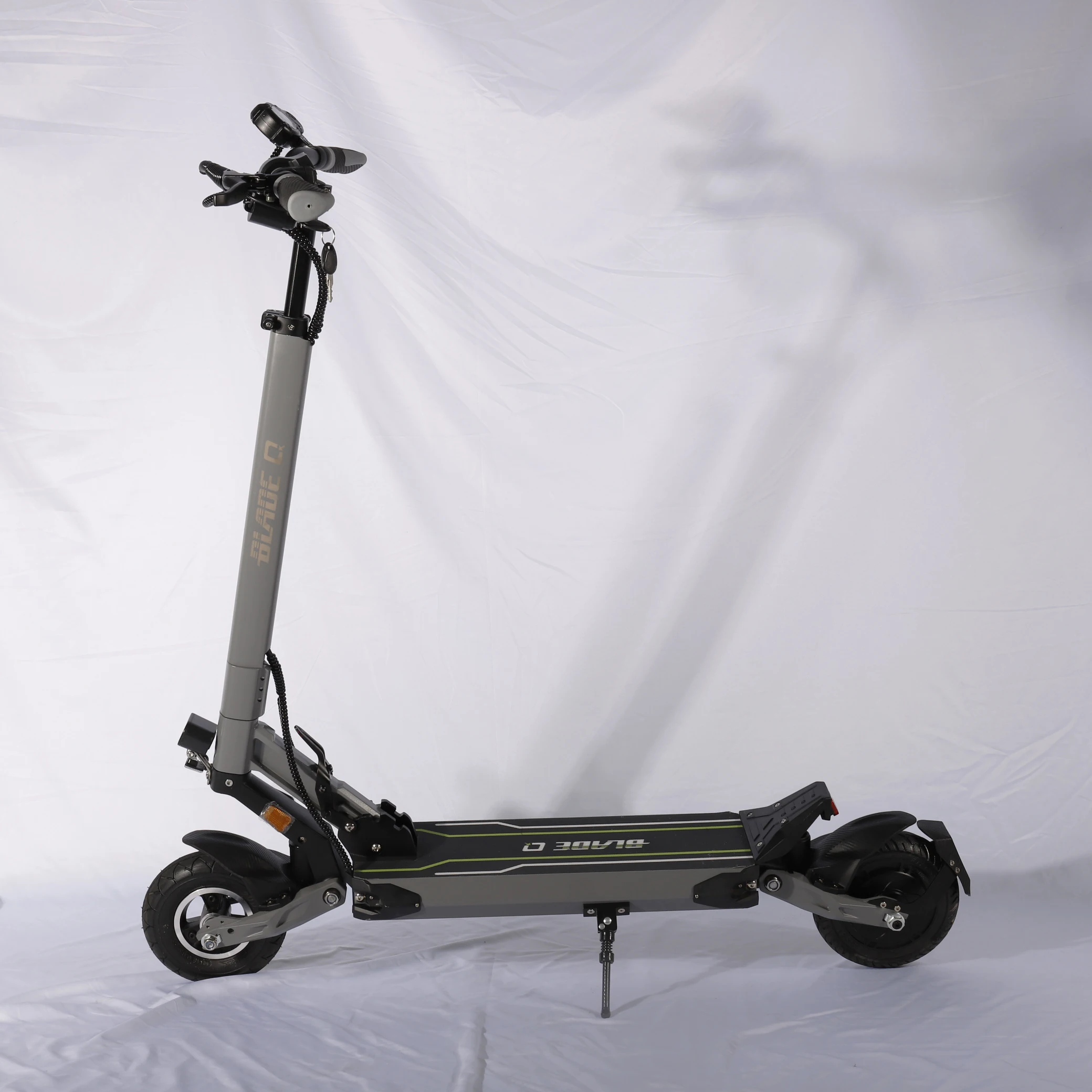 2023 New Design Teverun Blade Q 350w Dual Motor 8inch solid Tire Two Wheels Fast Electric Scooter For Adults