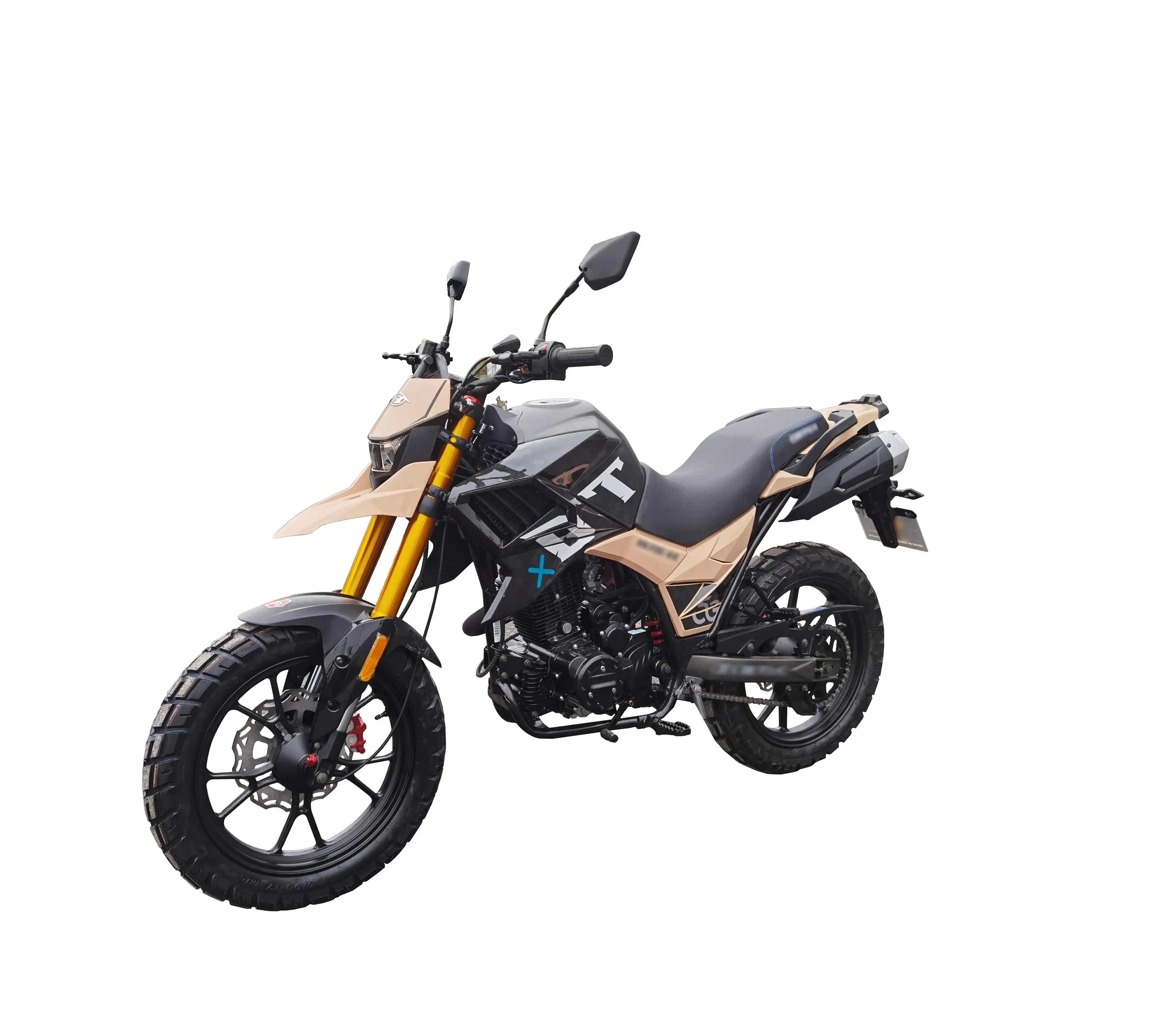 2022 news TEKKEN250 Enduro Dual Sports Bike 250cc Crossover Motorcycle With CBF SOHC Engine Luggage Box