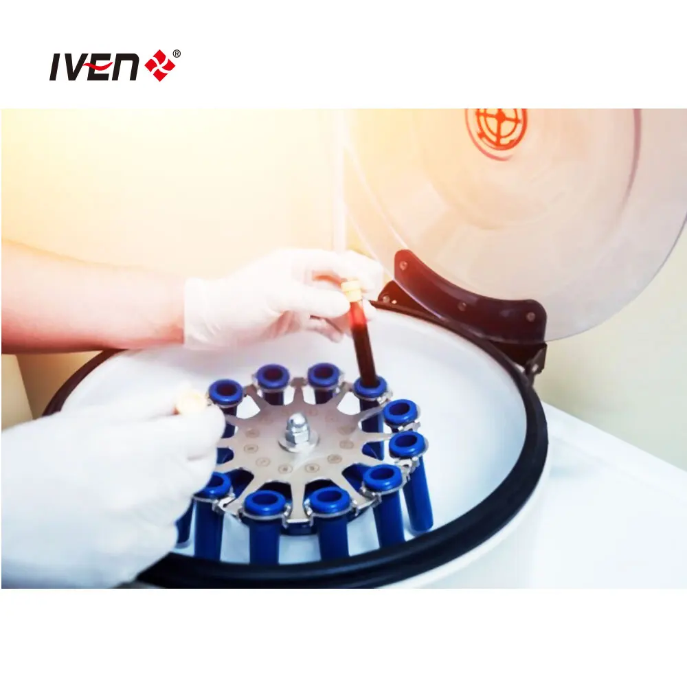 Показывает аккумулятор времени работы, медицинская мини-лабораторная Центрифуга PRF PRP Tube