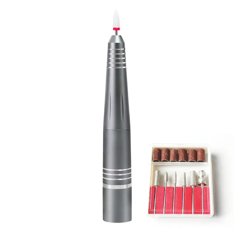 New Design Type C Electric Nail Drill Machine Pedicure Manicure Drill Set Mill Cutter Set Nail File 30000RPM Polishing Equipment