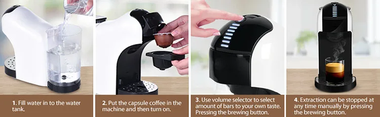 Factory Espresso Coffee Machine Semi-Automatic Coffee Maker Home Barista Coffee Espresso Machine