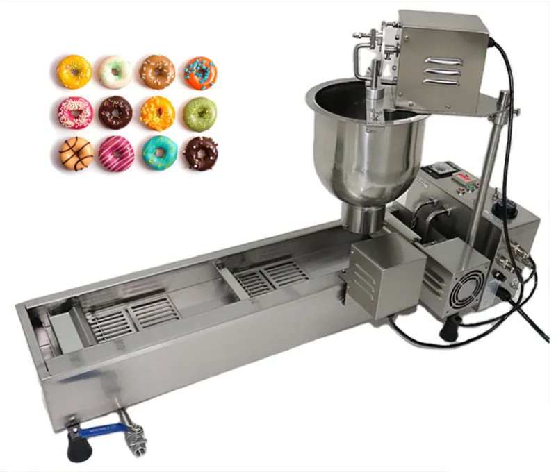 High performance small donut production line/industrial donut machine/donut making machine