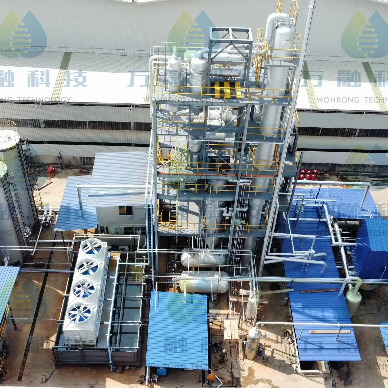 patent product waste used engine oil convert into diesel and base oil recycling distillation machine