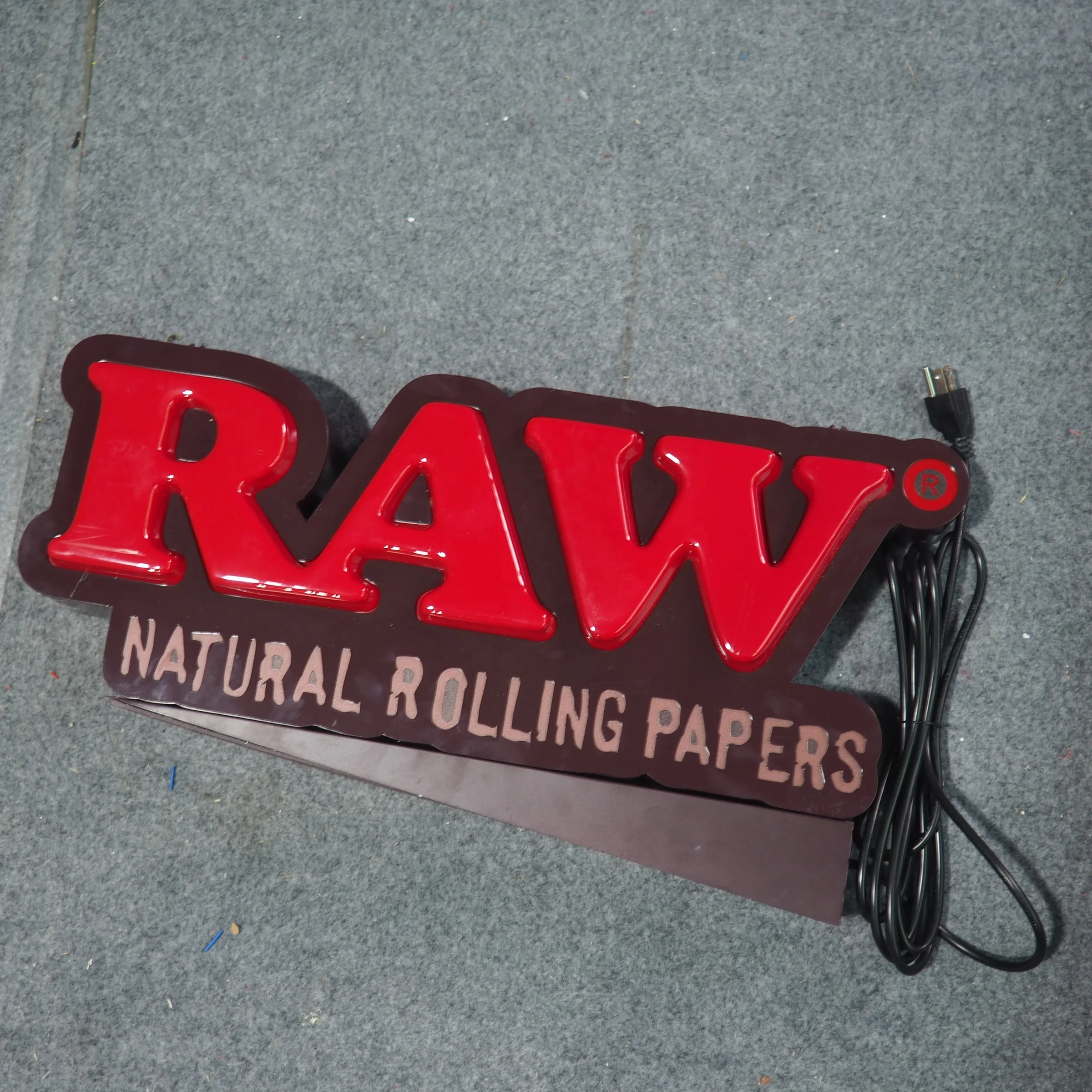 Custom Acrylic LED illuminated Vacuum forming rotating light box/sign design acrylic light box