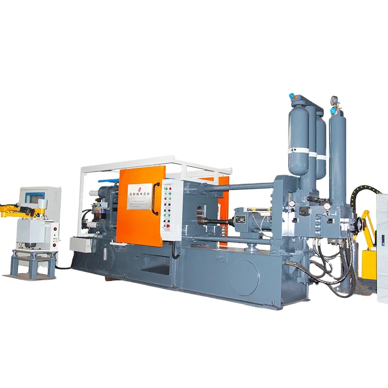 fully automatic die casting Machine for LED light Aluminum Injection molding Continuous Casting Machine controlled by PLC