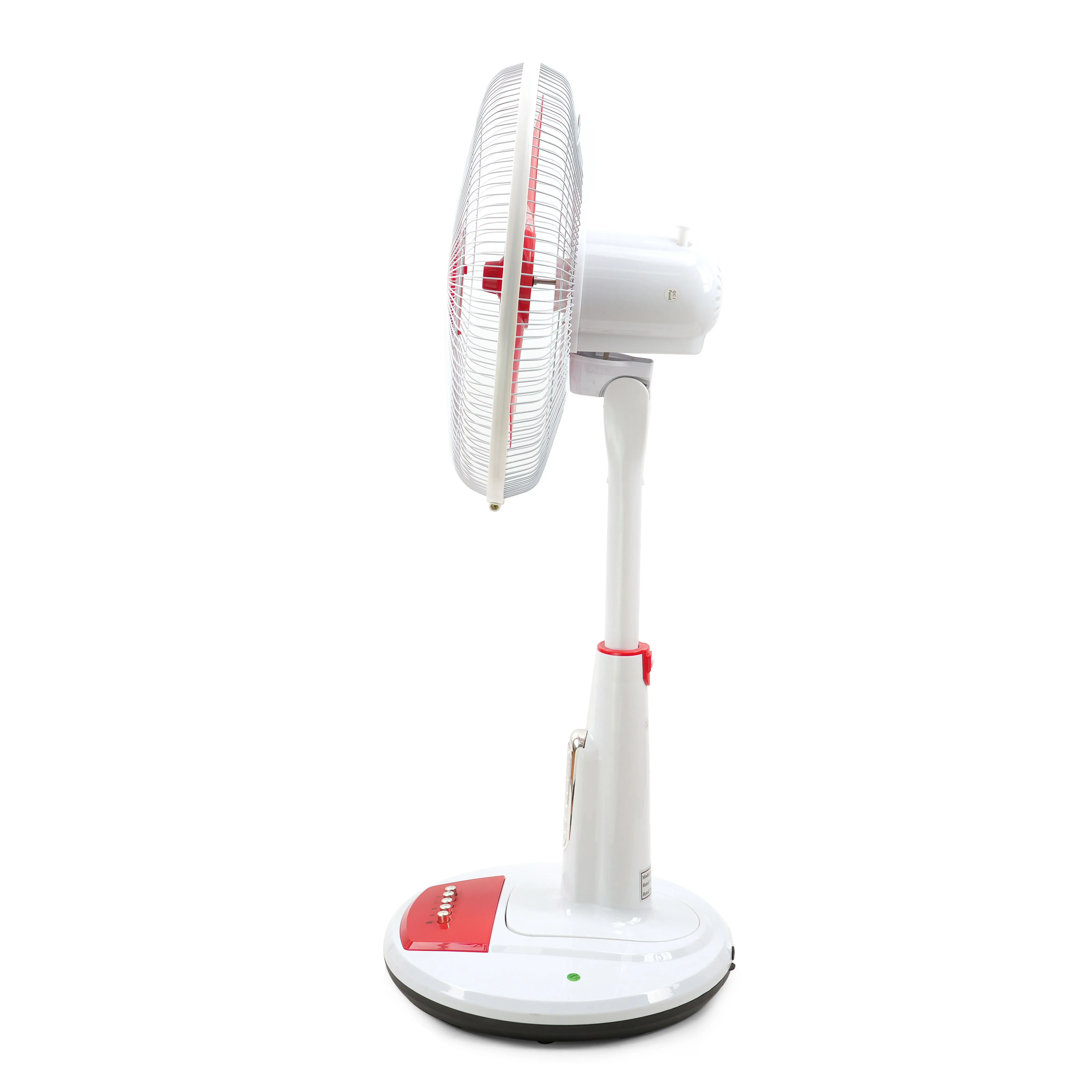 Dc Stand Fan Hot Selling 12v 16 Inch 12 Digital Plastic Ce Floor Air Cooling Fan 3 or 5 3 Speed Control Free Spare Parts Lisheng