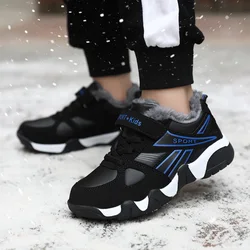 children warm  shoes unisex fashion soft bottom boys girls boots non-slip kids sneakers autumn winter