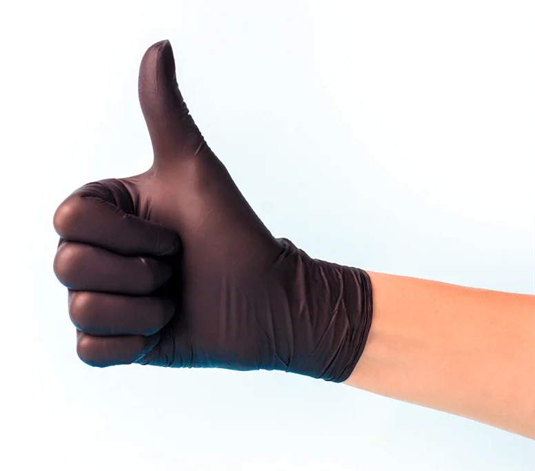 Hot selling disposable medical examination nitrile gloves/vinyl gloves machinery production line factory