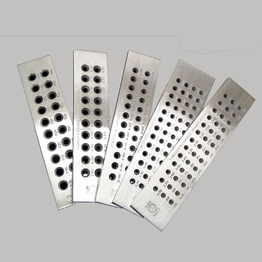 Lapidary Machine Tools Gold Drawplate Tool Jewelry Draw Plate