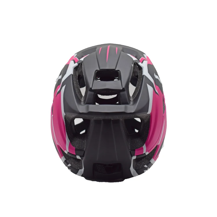 LC High Quality Full Face Sports Shark Pink Kids Bicycle Helmet
