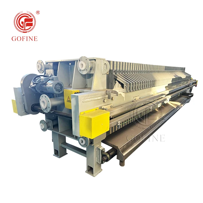 High pressure kaolin mine plate and frame filter press machine of china supplier