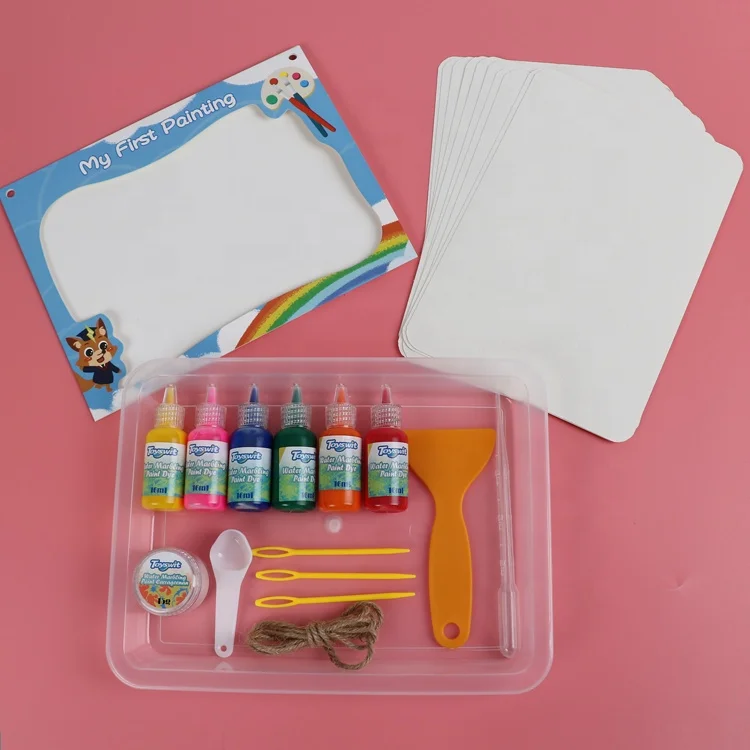  Gift Art Drawing Toys Water Marbling Painting