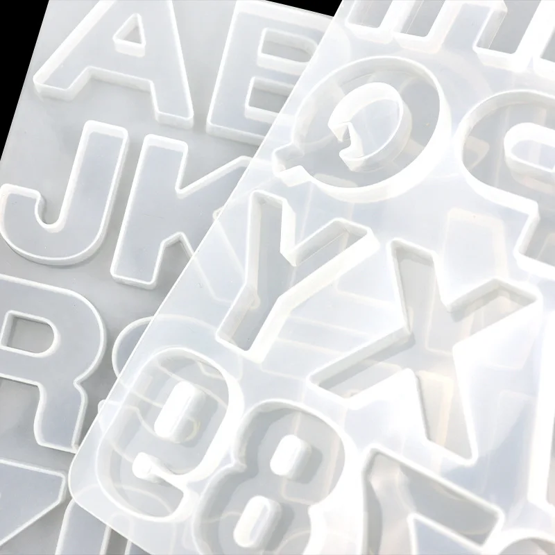 Saffron Alphabet Letters fondant silicon mold cake decoration tool silicone letter moulds