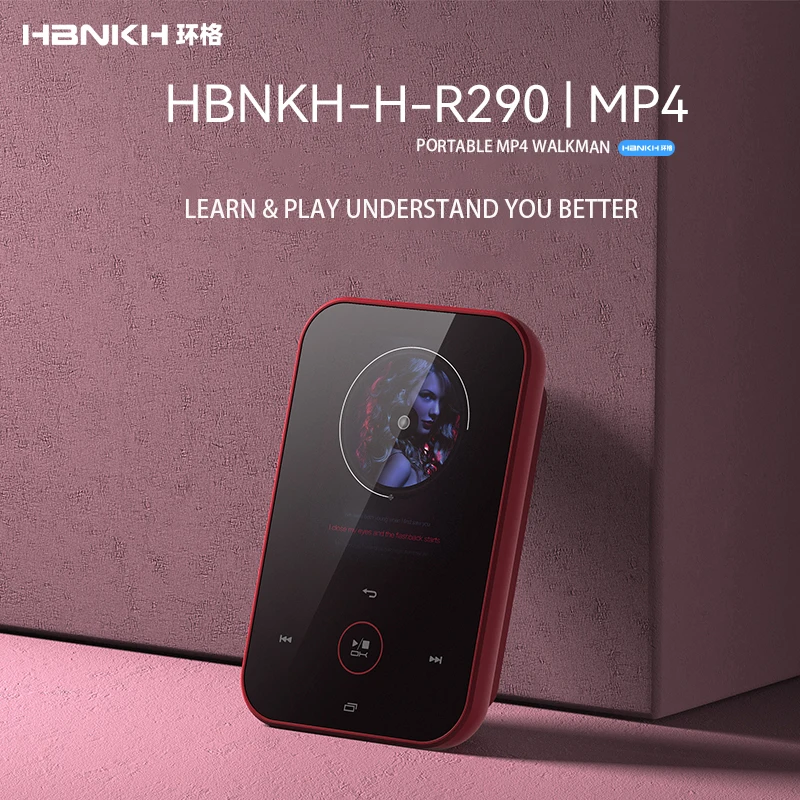 Металлический мини MP3-плеер HBNKH Спортивная Цифровая музыка поддержка Tf-карты