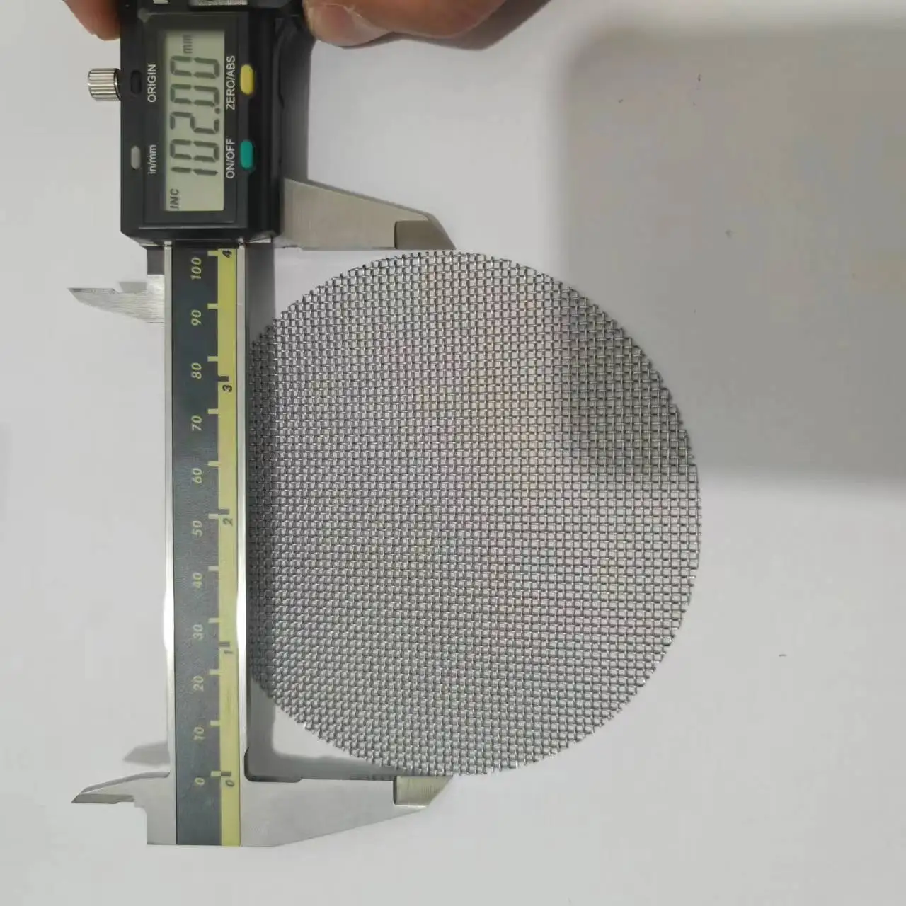 100 200um 58mm 1022mm Stainless Steel 304 316 316L Sintered Wire Mesh Disc