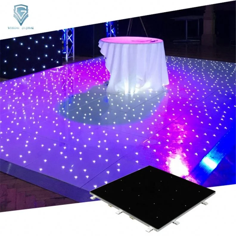 Hot Sale Sd Control Event Party Lighted Brick Portable Star Dance Floor