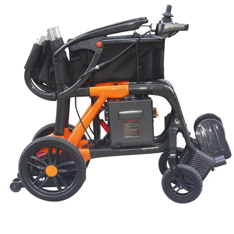 2024 upgrade Brush-less Airline approved Plane Carbon Fiber Electric Wheelchair only 12.5kgs
