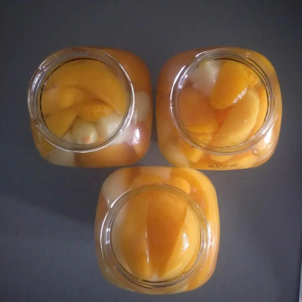 Mikado brand canned mixed fruit cocktail in light syrup