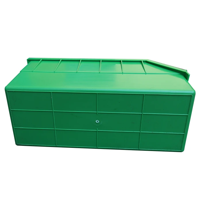 QS  Wholesale  plastic storage box parts storage bin plastic storage bin with divider for small goods