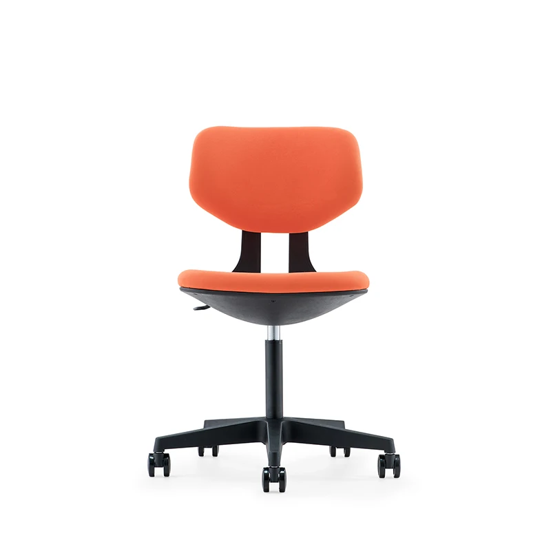 Simple Swivel Rolling Small Chair Flexible Salon Working Chair Artist Work Beauty Parlor Chair with Height Adjustable Function