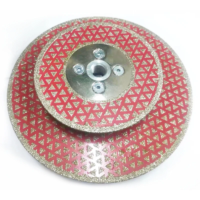 Electroplated Diamond 180mm Saw Blade 7inch Cutting Disc for cutting and grinding glass  ceramic stone semiconductor