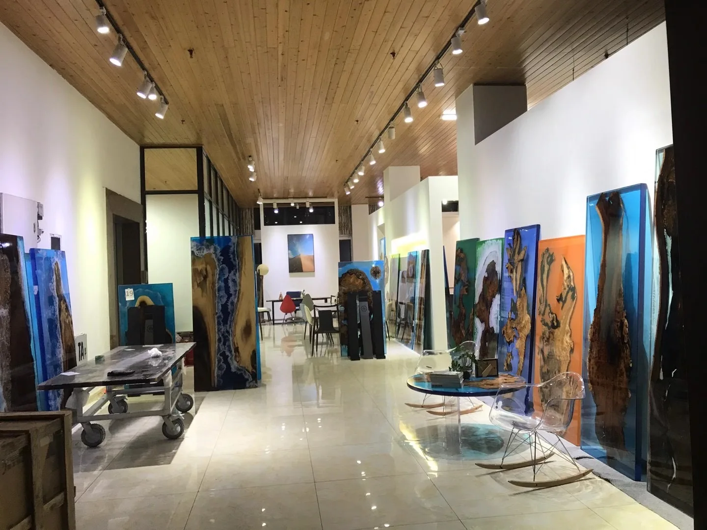 Wholesale Good Transparency Epoxy Resin Adhesive AB Glue epoxy resin table For Making River Table