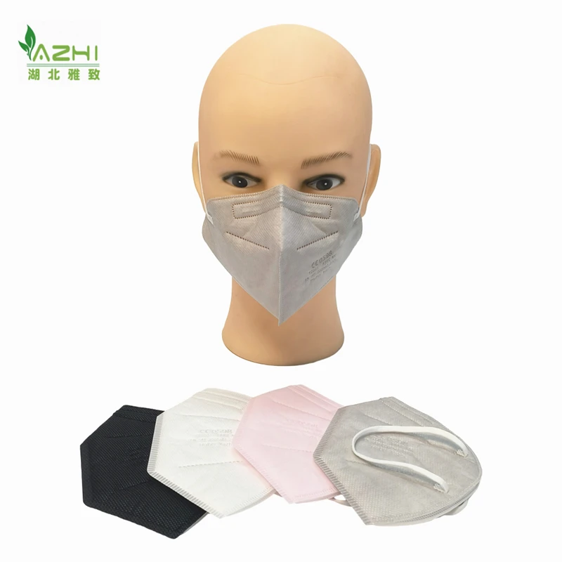 ZFFP2 Face Mask Mit Muster 20pcs Mask Einzel Verpackt Ffp2 Nr Black Color Ffp2-masks En 149 Ce 2163 Log