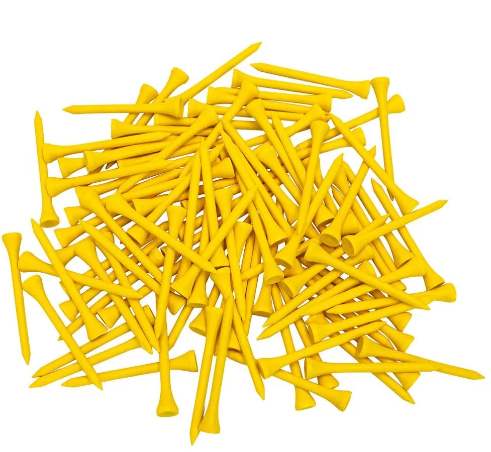  Factory Wholesale High Quality Durable Golf Tee Natural Wood for