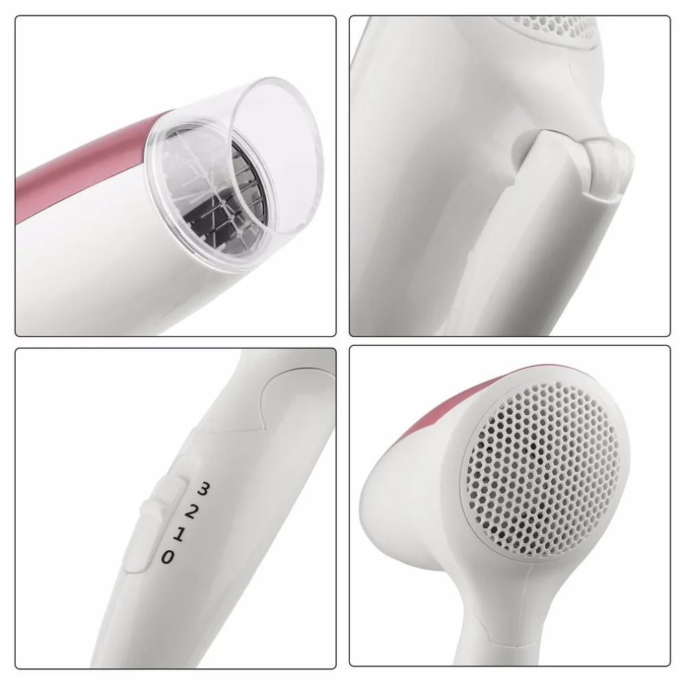 FL-2201 Wholesale Mini Foldable Hand Dryer 1600 Watt Portable Travel Hair Dryer