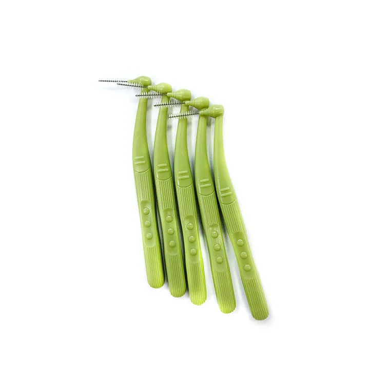Custom Private Label Disposable Orthodontic Eco Friendly Biodegradable Interdental Brush