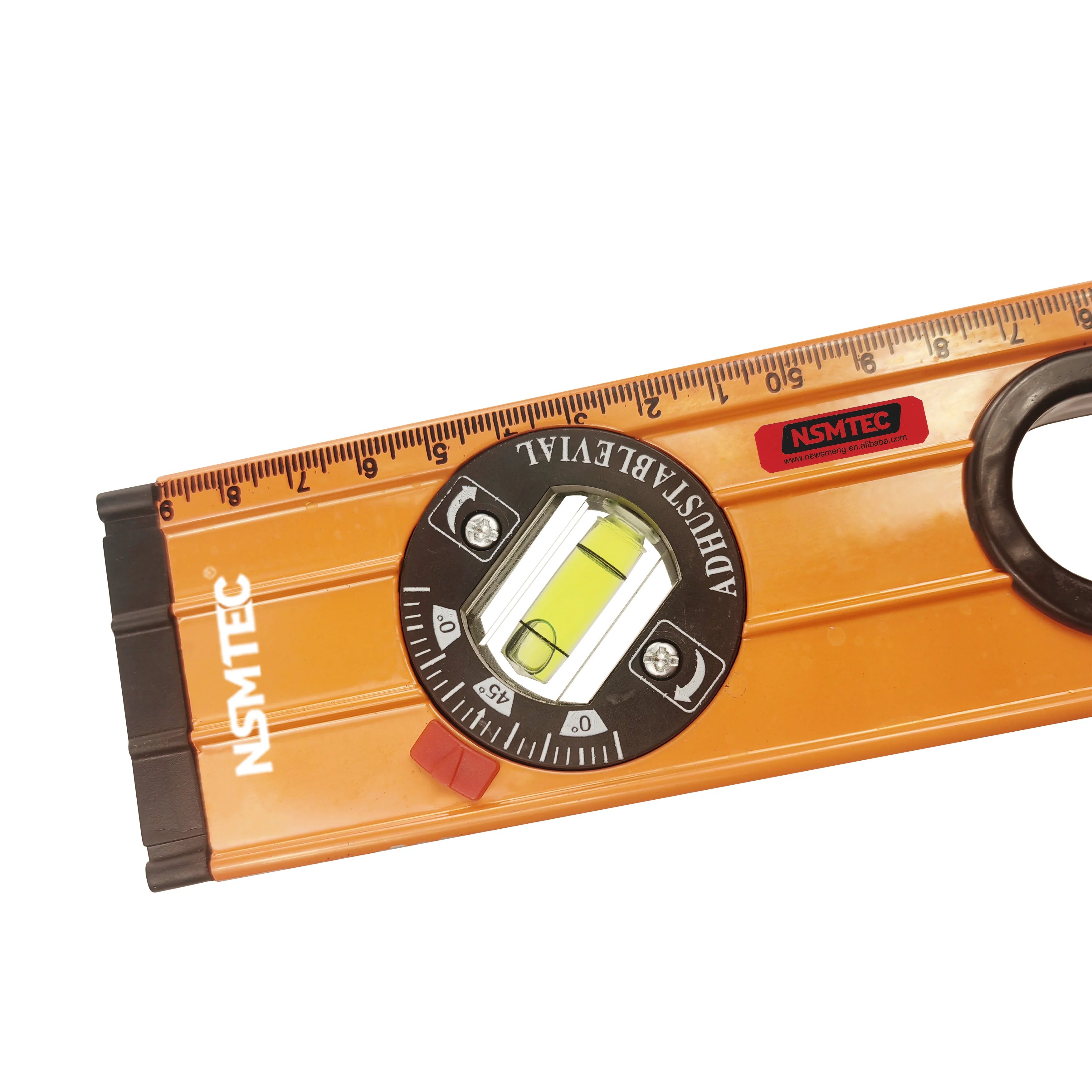 NSMTEC 2024 High Quality digital spirit level with laser Bubble Level with double View Vertical Site Leveler Tool