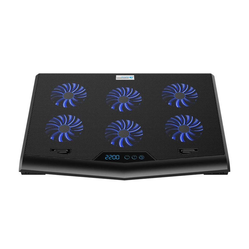 Популярный товар, охлаждающий вентилятор для ноутбука с сенсорными кнопками, охлаждающее основание для ноутбука, Вертикальная Эргономичная подставка для охлаждения ноутбука с регулируемой высотой 7 дюймов