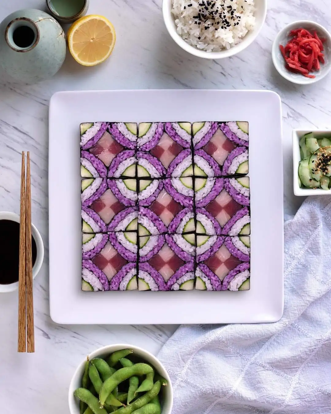 Sushi Set Design Customization Luxury Sushi Set For Restaurant