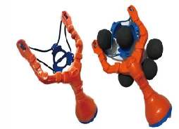 Wholesale Custom Outdoor Winter Sports Toy Plastic Slingshot Snowball Blaster