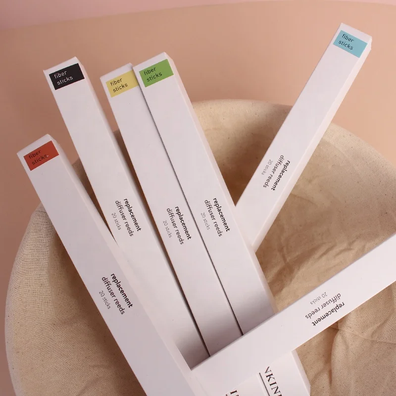 RAINCOAST Natural Rattan Reed Sticks Set for Diffuser High Quality Fiber Reed Diffuser Sticks